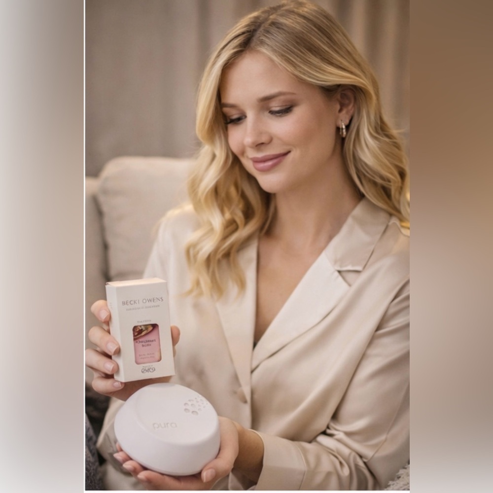 Pura Fragrance Diffuser (With one Becki Owen’s scent) - White